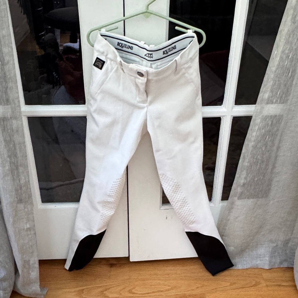 Equiline Ash White Breeches